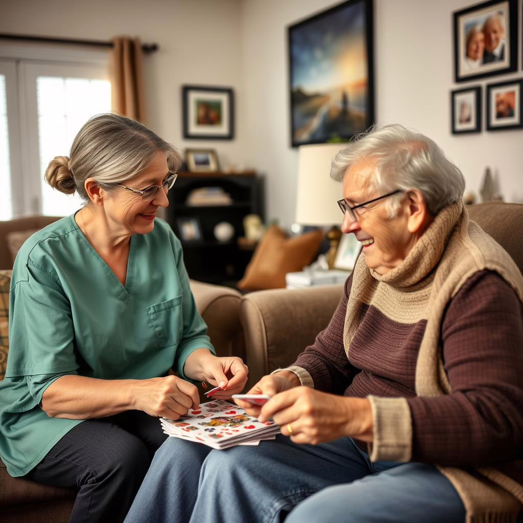 Companionship services for elder home care in Frisco TX