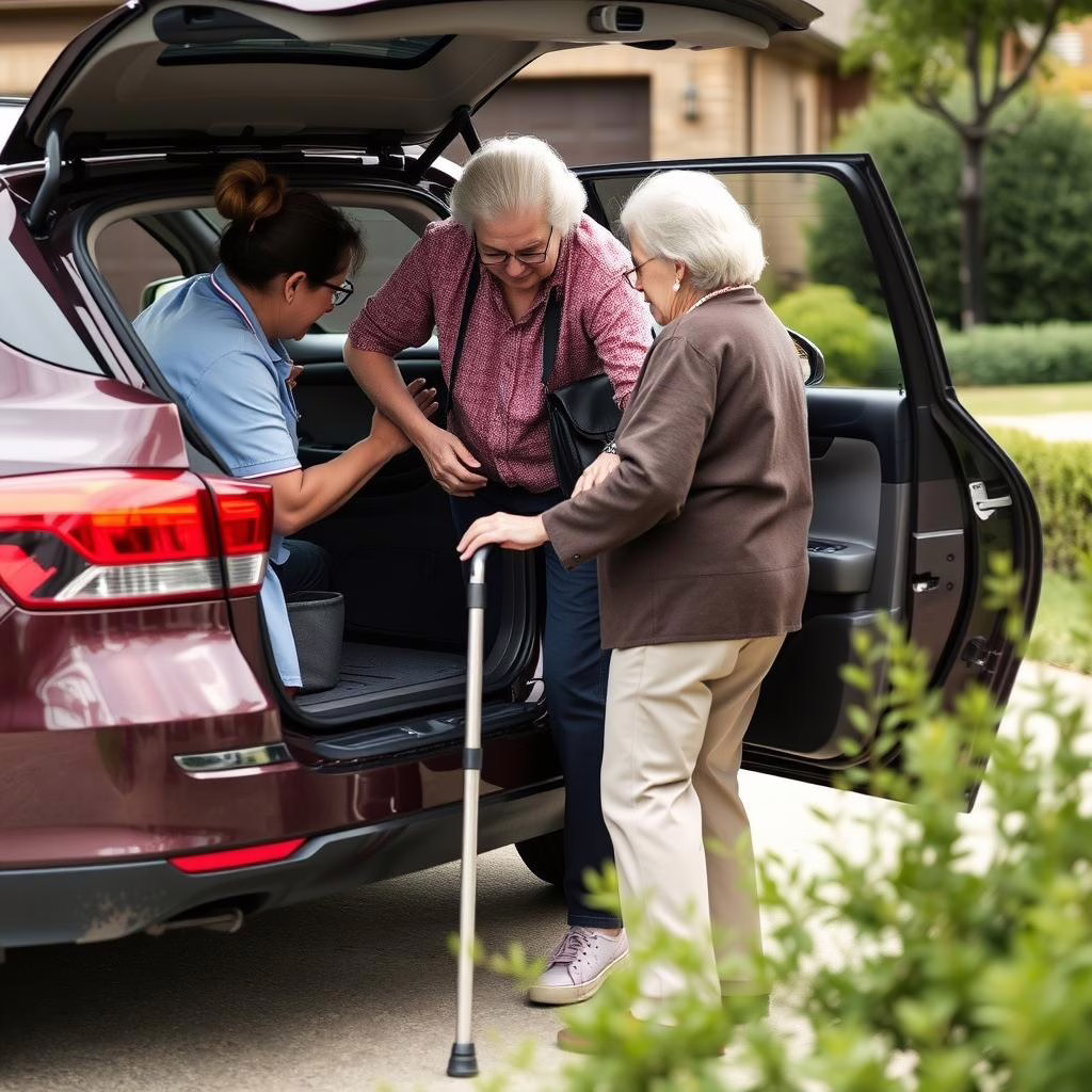 Transportation assistance for seniors in Frisco TX